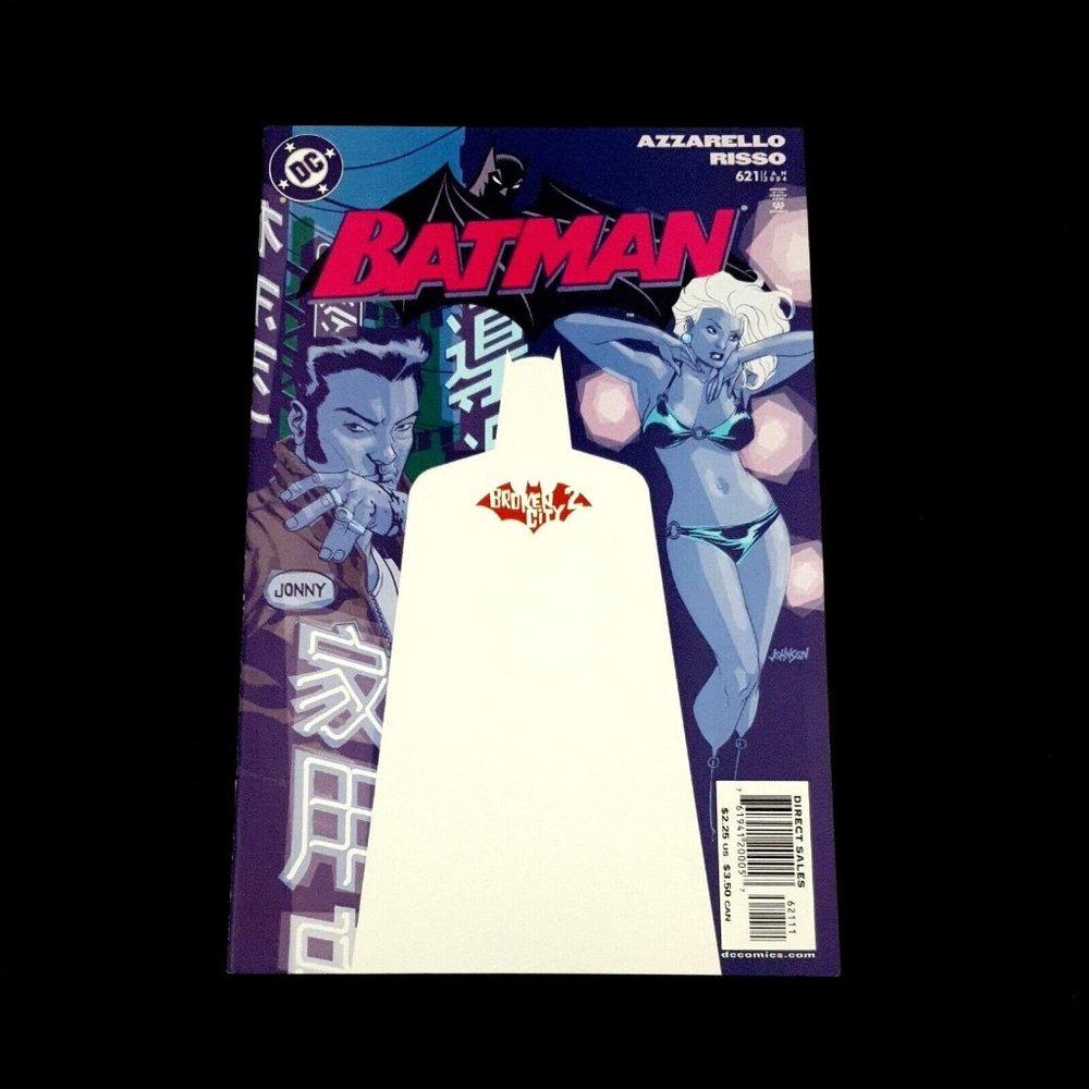 DC Comics Batman #621 Jan 2004 Book Collector Board Bagged Modern Age Azzarello